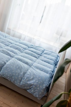 ПУХОВАЯ ПЕРИНКА «ДУЭТ», 140X200 СМ. 2520 Г