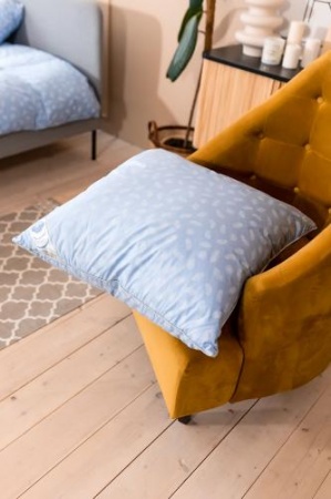 ПУХОВАЯ ПОДУШКА, СРЕДНЯЯ «ДУЭТ», 60X60 СМ. 700 Г