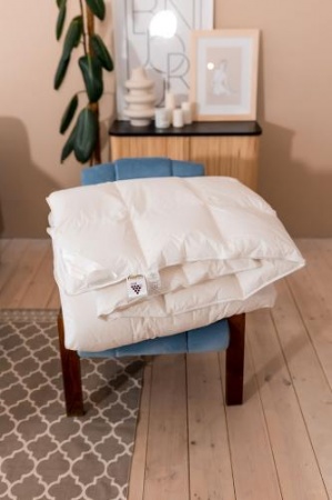 Одеяло пуховое Виктория, теплое, 200х220 см