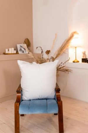 ПУХОВАЯ ПОДУШКА, МЯГКАЯ «ЛИЛИЯ», 68X68 СМ