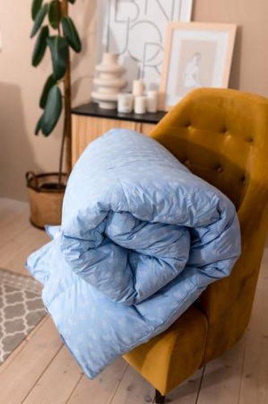 ОБЛЕГЧЕННОЕ ПУХОВОЕ ОДЕЯЛО «ДУЭТ», 180X200 СМ. 560 Г