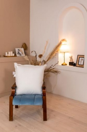 ПУХОВАЯ ПОДУШКА, СРЕДНЯЯ «ГЛОРИЯ», 60X60 СМ