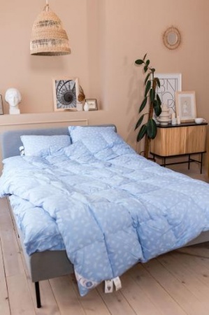 ОБЛЕГЧЕННОЕ ПУХОВОЕ ОДЕЯЛО «ДУЭТ», 220X240 СМ